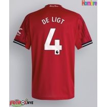 Camiseta Manchester United Matthijs de Ligt #4 Primera Equipación 2025-26 manga corta